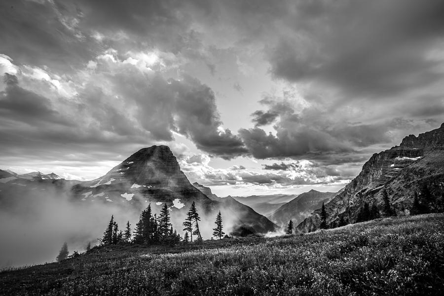 Glacier National Park Photograph - Bearhat Mystique by Adam Mateo Fierro