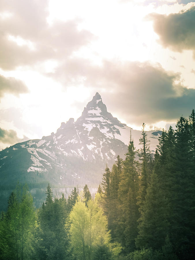Beartooth Mountain Peak In Morning Light by Dan Sproul Beartooth Mountain Peak In Morning Light by Dan Sproul