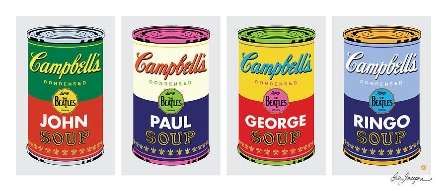 Beatle Soup Cans by Gary Grayson Beatle Soup Cans by Gary Grayson