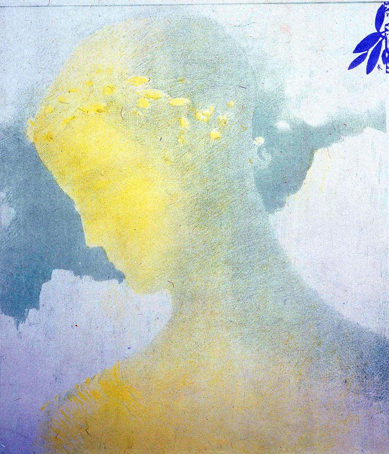 Beatrice Painting by Odilon Redon