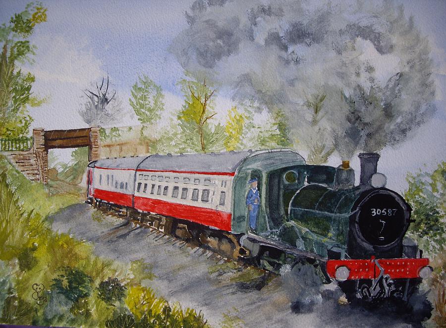 Beattie Well Tank No. 30587 Painting by Carole Robins