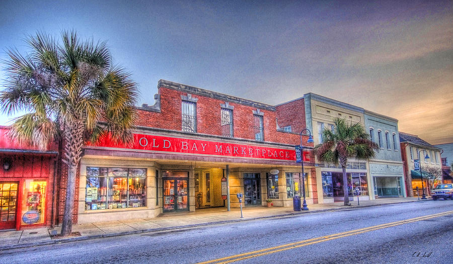 Beaufort Main Street Photograph by E R Smith