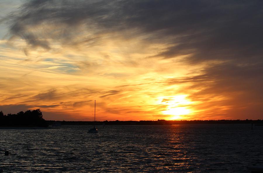 Beaufort Sunset Photograph by Cynthia Guinn