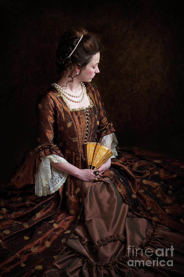 Beautiful 18th Century Georgian Woman  Photograph by Lee Avison