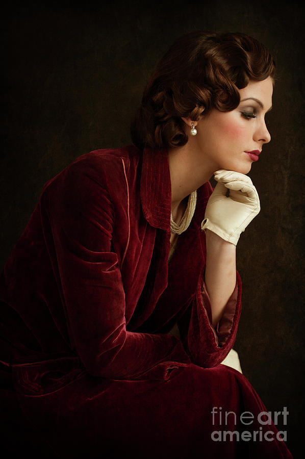 Beautiful 1920s Woman Photograph by Lee Avison