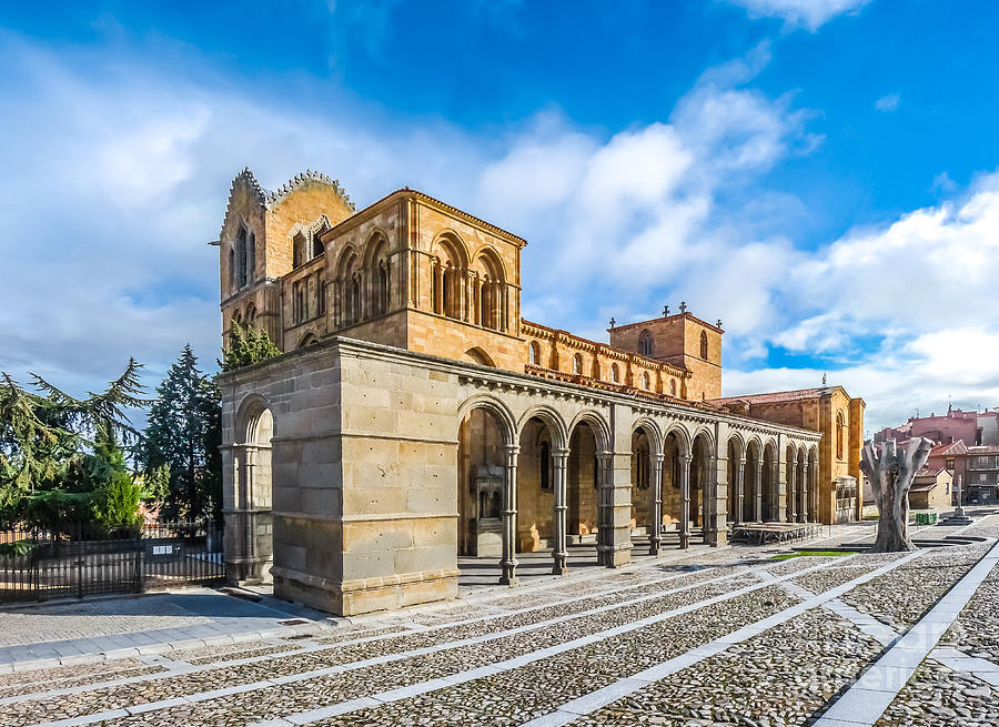 Beautiful Basilica de San Vicente, Avila, Castilla y Leon, Spain Photograph by JR Photography