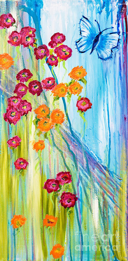 Beautiful Blossoms Painting by Art by Danielle - Fine Art America