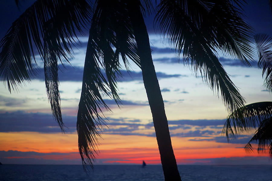Beautiful Boracay sunset Photograph by Christopher Rowlands