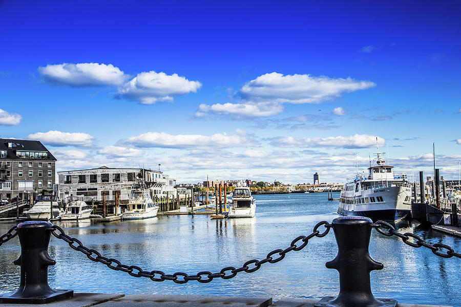 Beautiful Boston Harbor Photograph by Lisa Lemmons-Powers