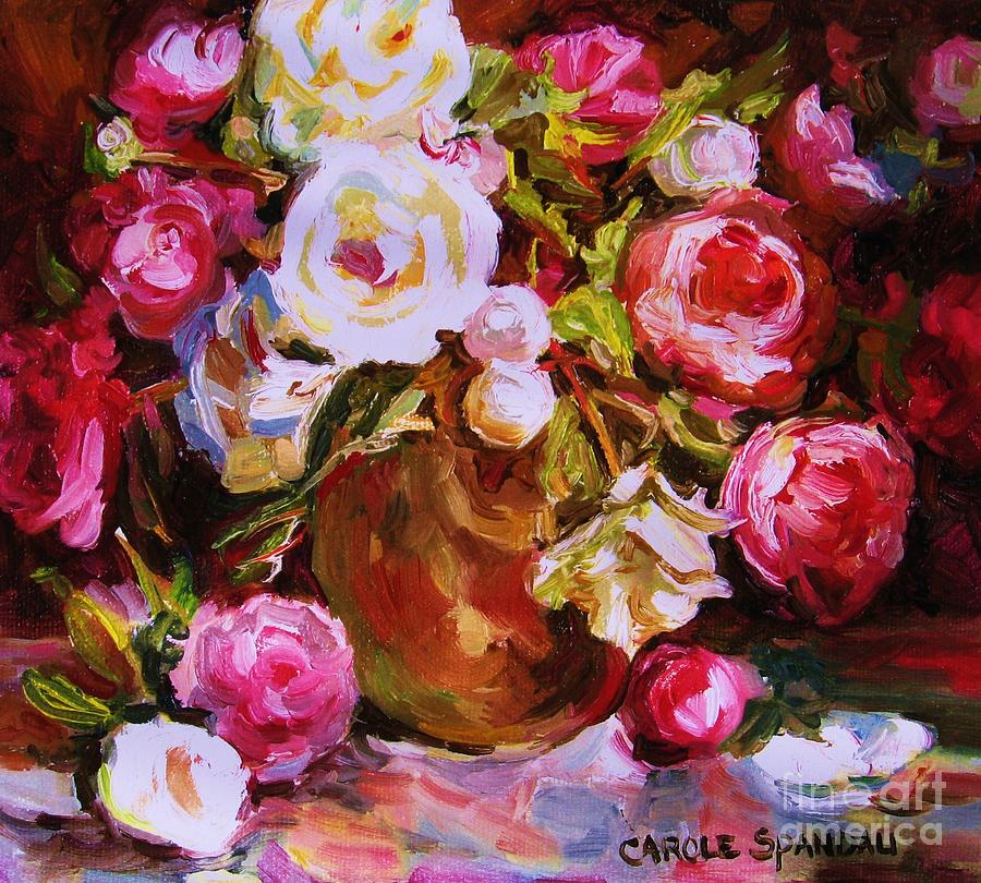 Beautiful Bouquet Painting by Carole Spandau