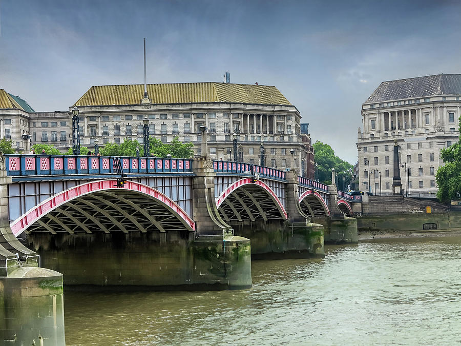 Beautiful Bridge Over The Thames Photograph