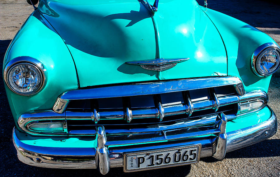 Car Photograph - Beautiful Car in Cuba by Matteo Cancian