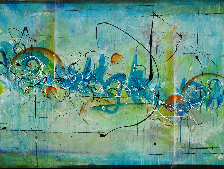 Abstract Painting - Beautiful Chaos  by John Terrell