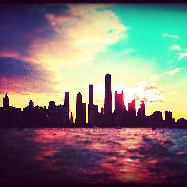 Chicago Photograph - Beautiful Chicago Skyline by Veronica Martinez