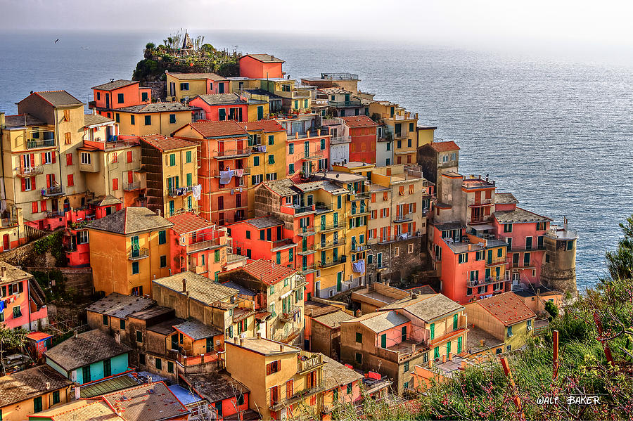 Beautiful Cinque Terre Photograph by Walt  Baker