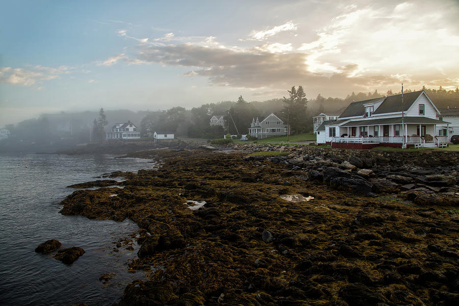 Beautiful coastal Maine Photograph by John Hoey