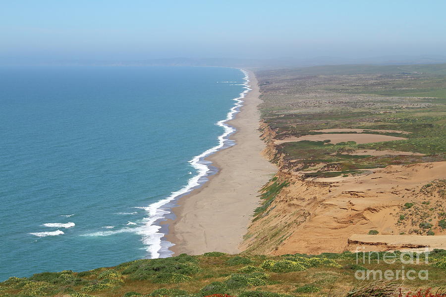 Beautiful Coastline of Point Reyes California 7D15965 Photograph by San Francisco