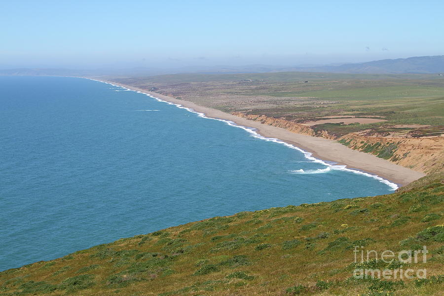 Beautiful Coastline of Point Reyes California 7D16028 Photograph by San Francisco