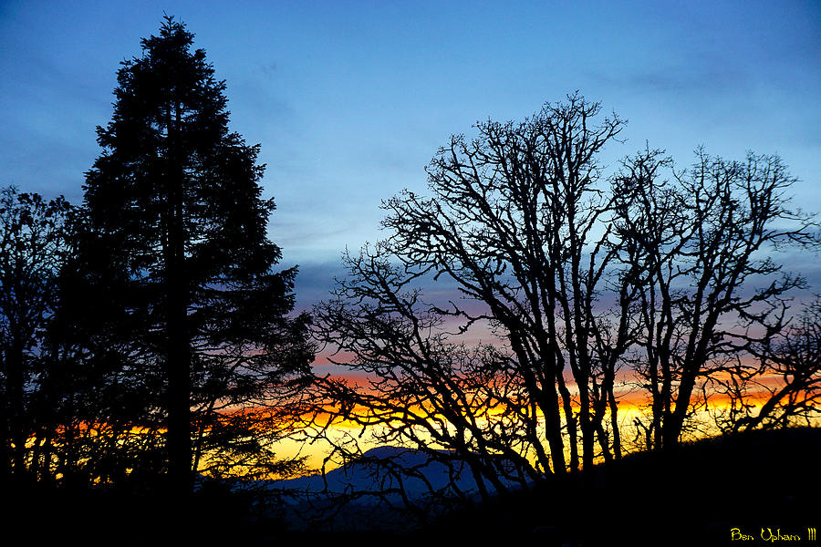 Beautiful Corvallis Sunset Photograph by Ben Upham III