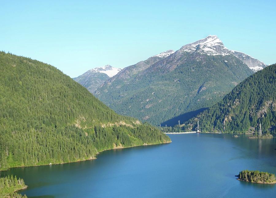 Beautiful Diablo Lake Photograph by Dan Sproul