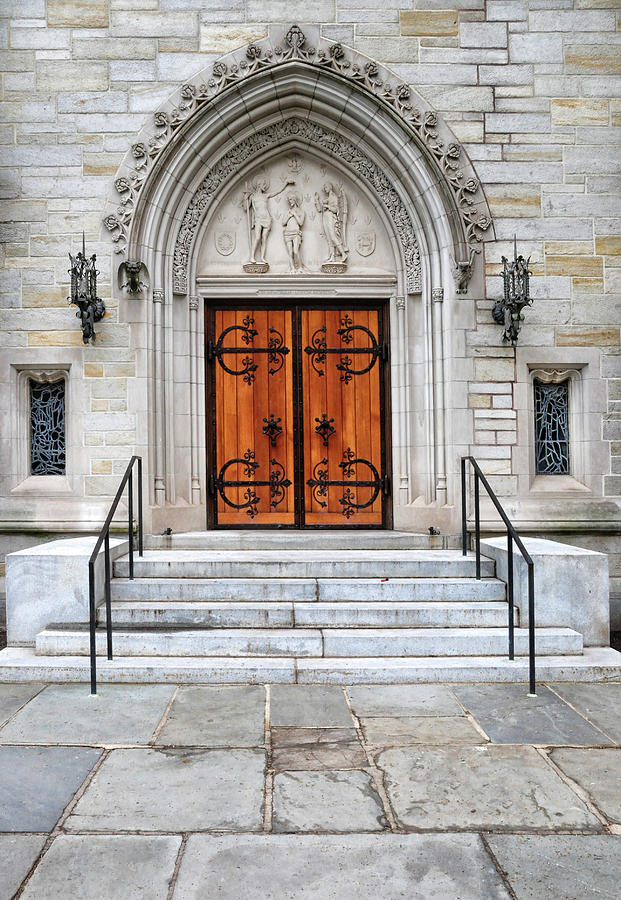 Beautiful Door At Princeton University Photograph by Dave Mills