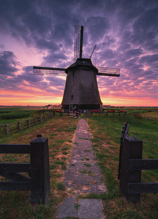 Beautiful Ending Of A Day Photograph By Georgios Kossieris Fine Art