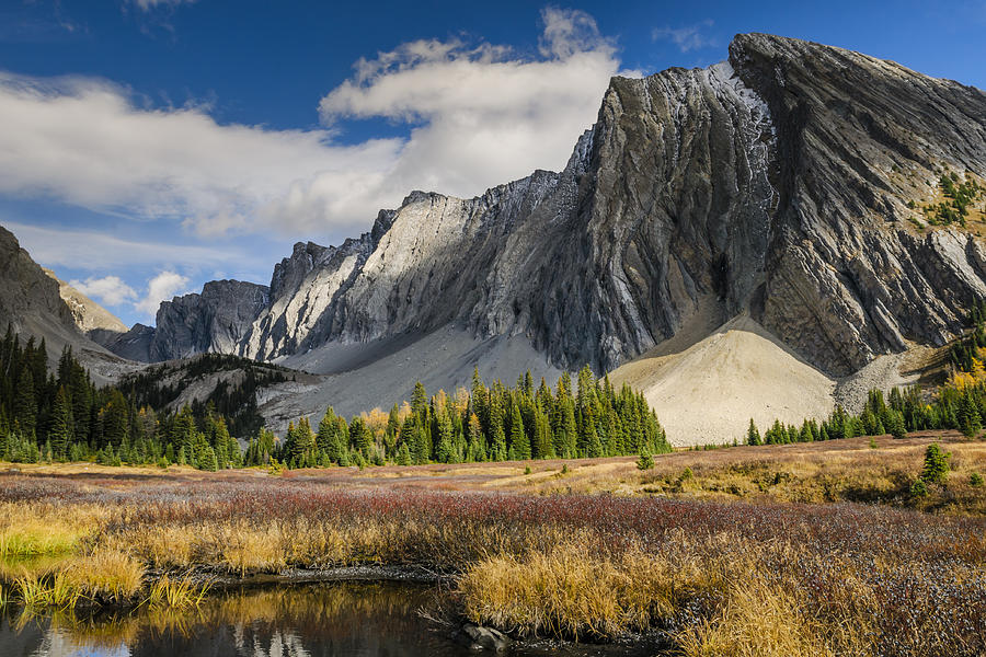 Beautiful Fall Mountain Landscapes Photograph