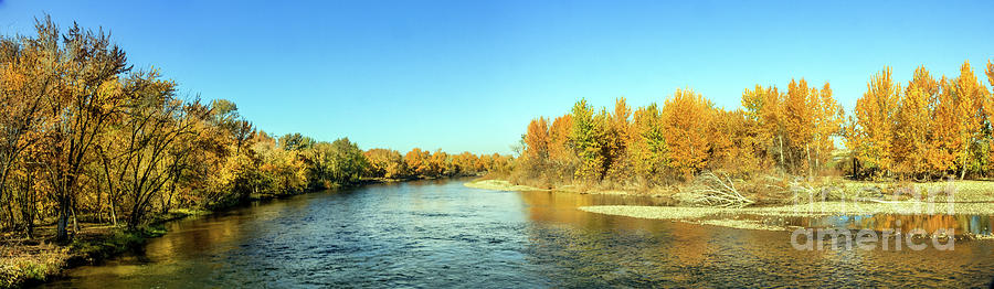 Beautiful Fall On The Payette Photograph by Robert Bales