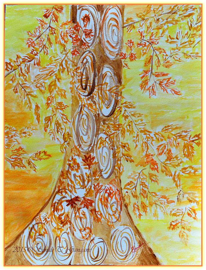 Beautiful Fall Painting by Sonali Gangane