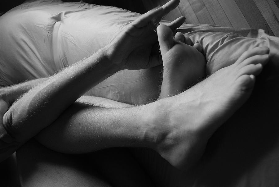 Nude Photograph - Beautiful Feet by Trish Hale