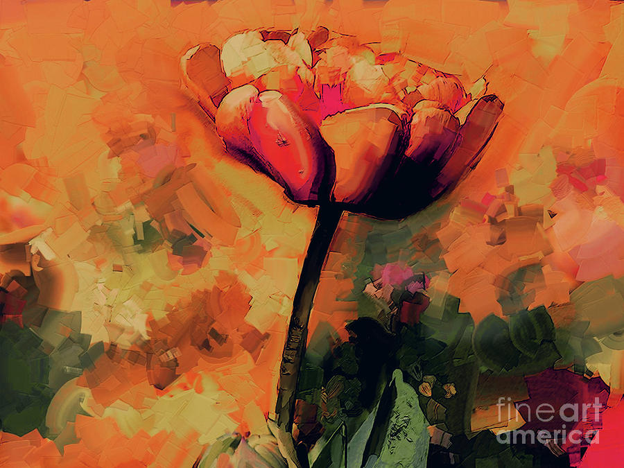 Beautiful Flower Art Painting  Painting by Gull G