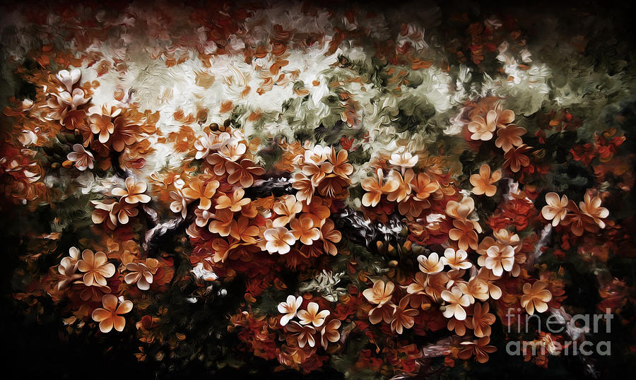 Beautiful Flowers #1 Painting by Gull G