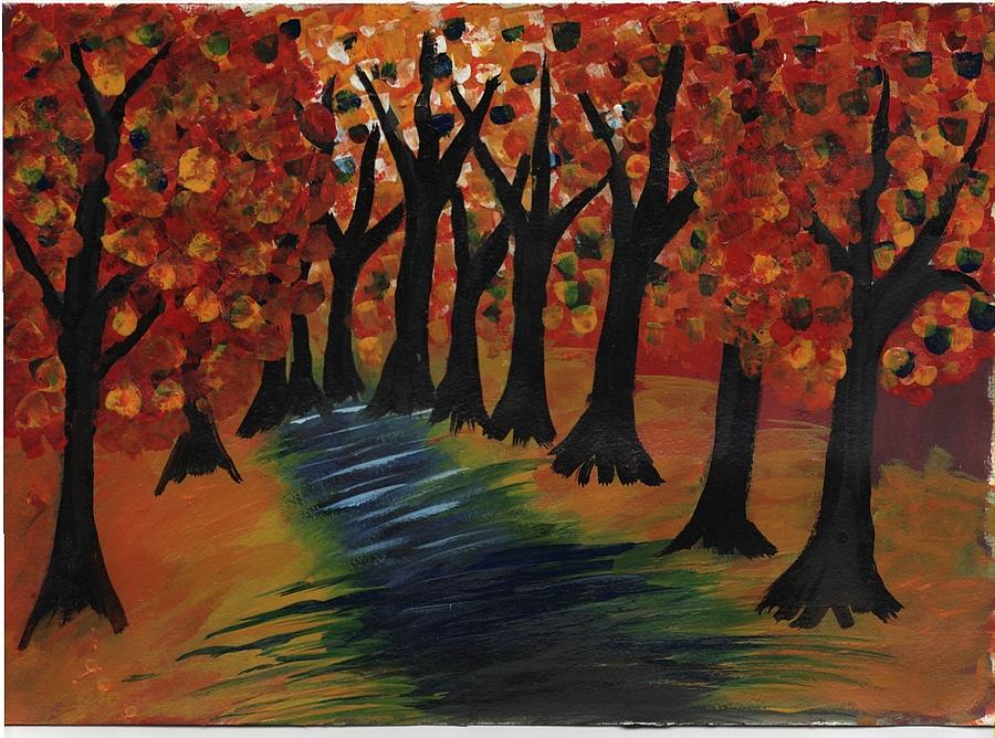 Beautiful Forest Painting