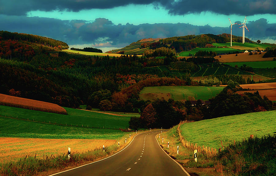 Beautiful German Countryside Photograph by Mountain Dreams - Pixels