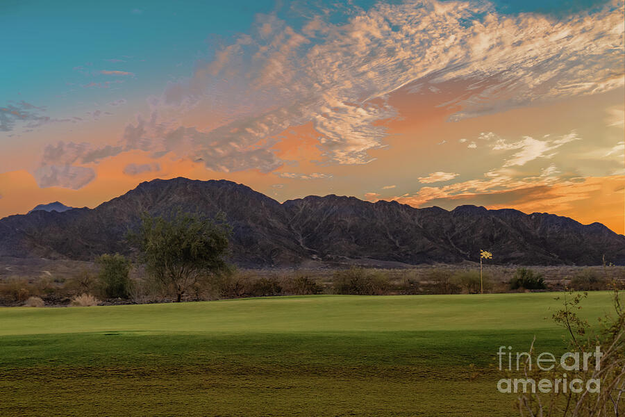 Beautiful Golf Course Photograph by Robert Bales