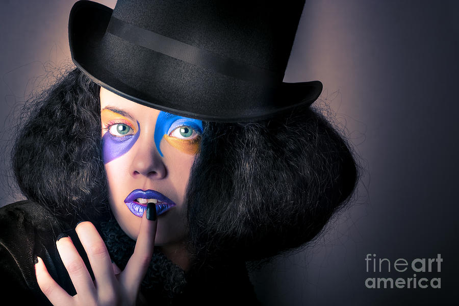 Beautiful high fashion woman in creative makeup Photograph by Jorgo Photography