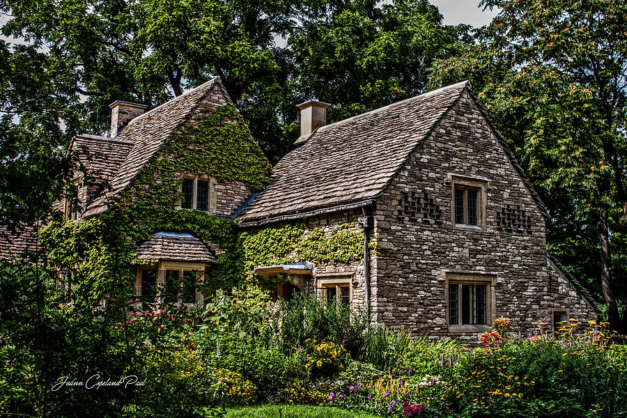 Stone House Photograph - Beautiful Home by Joann Copeland-Paul