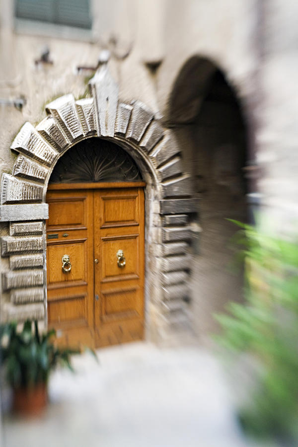 Beautiful Italian Doorway Photograph by Marilyn Hunt