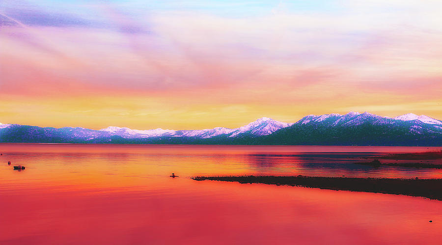 Beautiful Lake Tahoe Photograph by Mountain Dreams