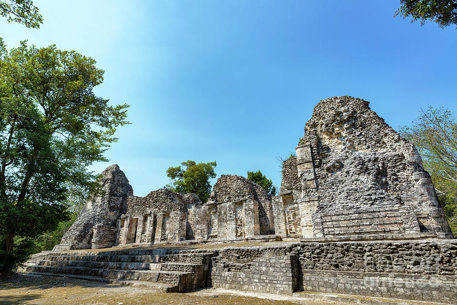 Beautiful Mayan Temple in Chicanna, Mexico Photograph by Jess Kraft