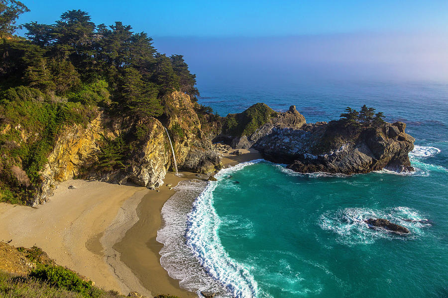 Beautiful McWay Falls Cove Photograph by Garry Gay