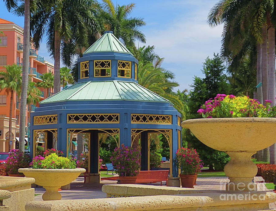 Beautiful Mizner Park in Boca Raton, Florida. #2 Photograph by Robert ...