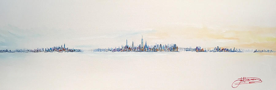 New York City Painting - Beautiful Morning by Jack Diamond