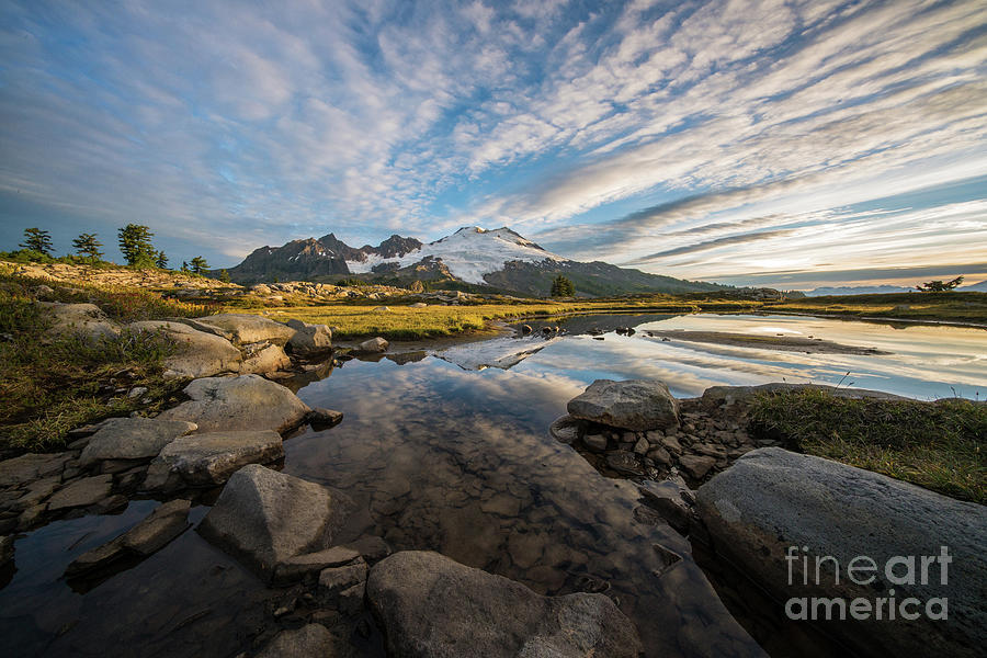 Beautiful Mount Baker Morning Photograph by Mike Reid