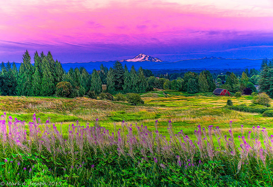 Beautiful Mt. Baker Photograph by Mark Joseph