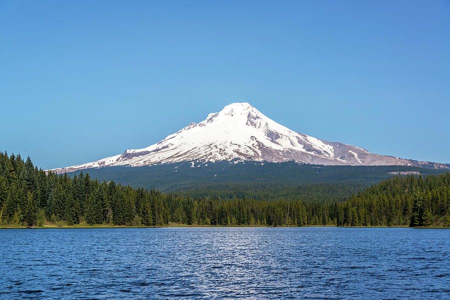 Beautiful Mt. Hood and Trillium Lake Photograph by Jess Kraft - Pixels