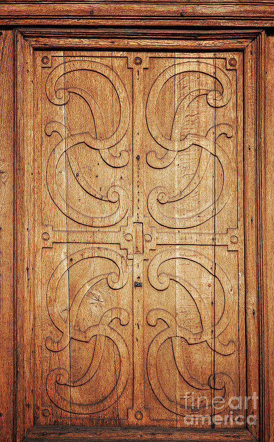 Architecture Photograph - Beautiful old door by Sophie McAulay