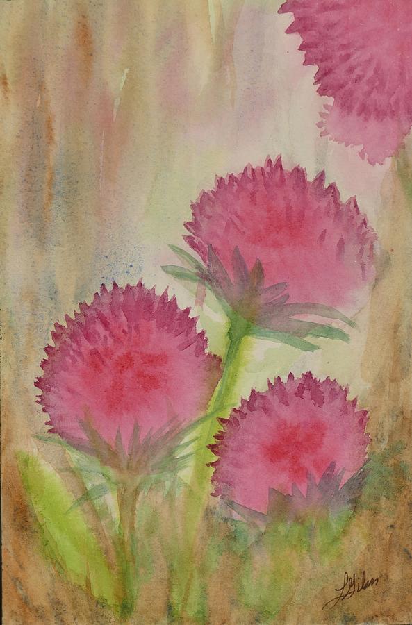 Floral Arrangements Painting - Beautiful Prickles by Lisa Gibson Art Floral Arrangements Painting - Beautiful Prickles by Lisa Gibson Art