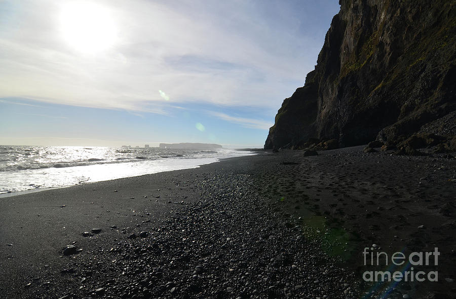 Beautiful Reynisfjara Beach Located in Vik Iceland Photograph by DejaVu Designs