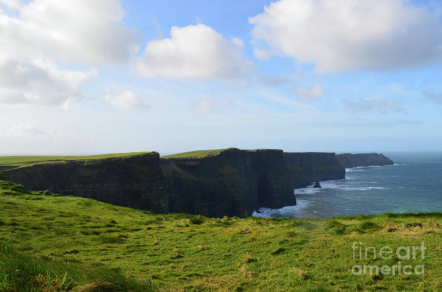 Beautiful Scenic Views of the Cliffs of Moher in Ireland Photograph by DejaVu Designs